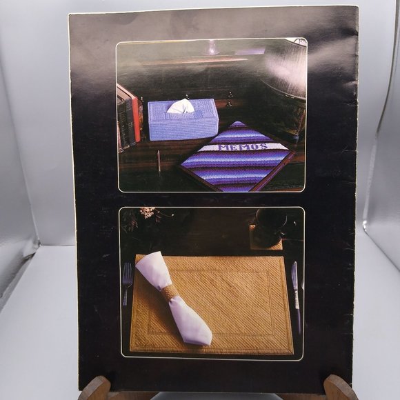 Vintage Plastic Canvas Patterns, Needlepoint Projects, Leisure Arts 1978 - Picture 2 of 2